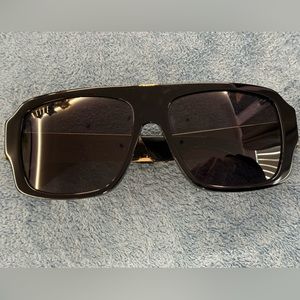 9Five 24k Plated Black Polarized Sunglasses